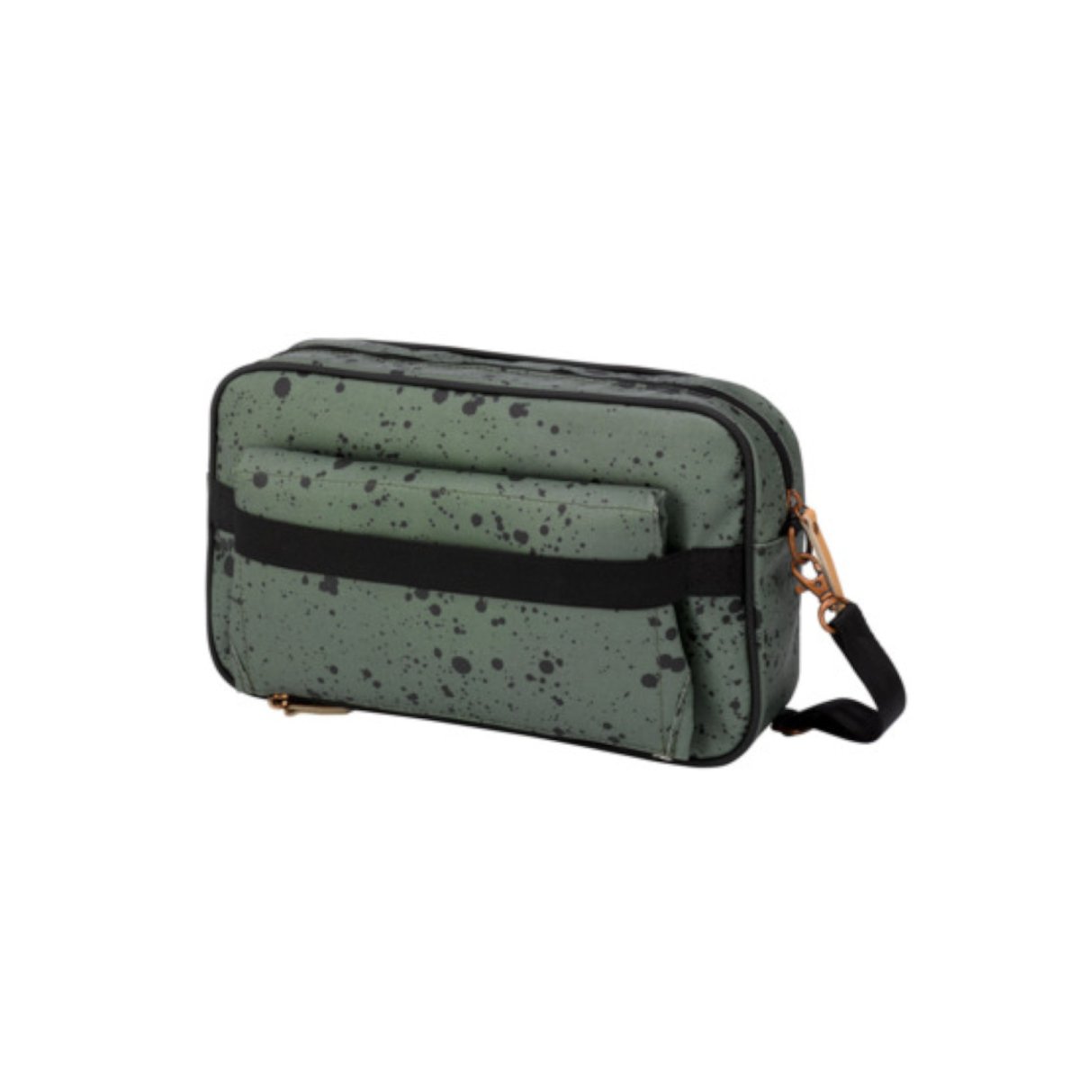 Companion Diaper Clutch - Olive Ink Blot