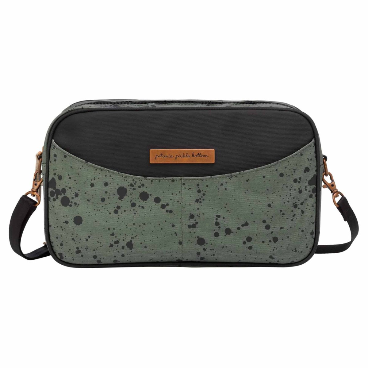 Companion Diaper Clutch - Olive Ink Blot
