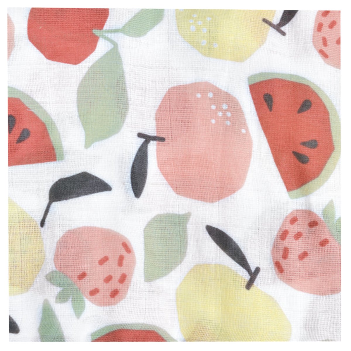 Cotton Muslin Blankets 48x48 - Fruits