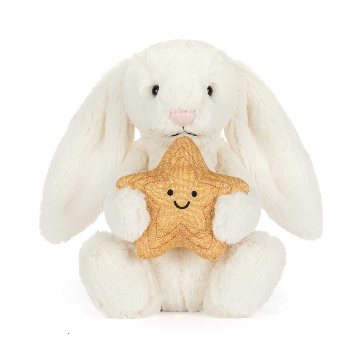 Cream Bunny with Star