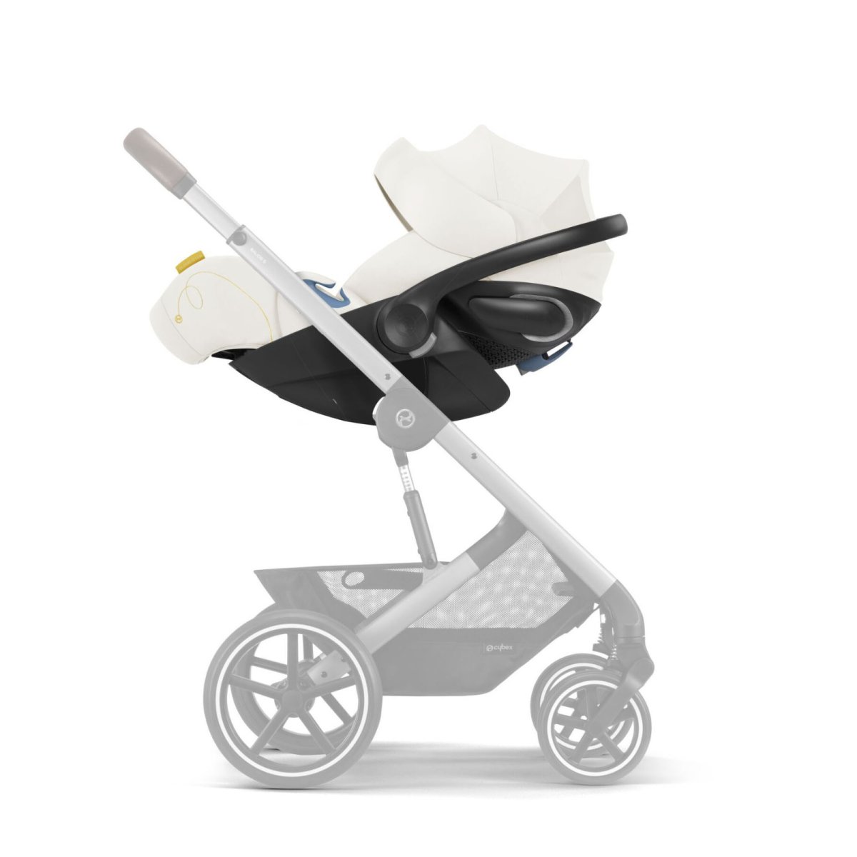 Cloud G Lux Sensorsafe Infant Car Seat - Seashell Beige