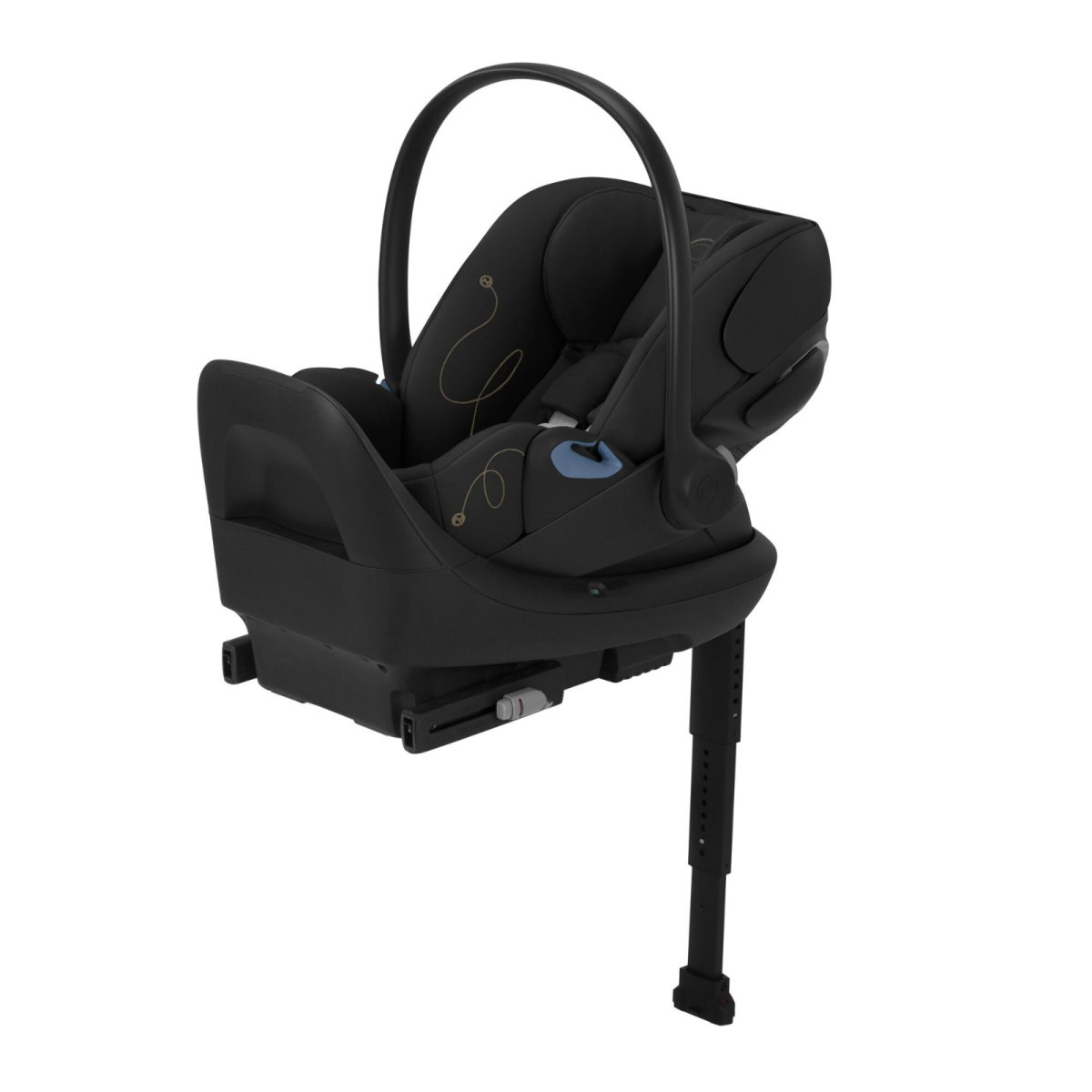 Cloud G Lux SensorSafe Infant Car Seat- Moon Black