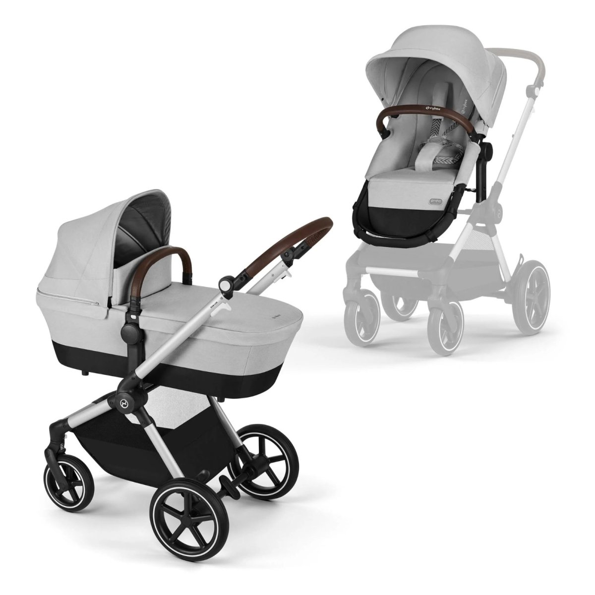 Eos Lux Stroller - Lava Grey