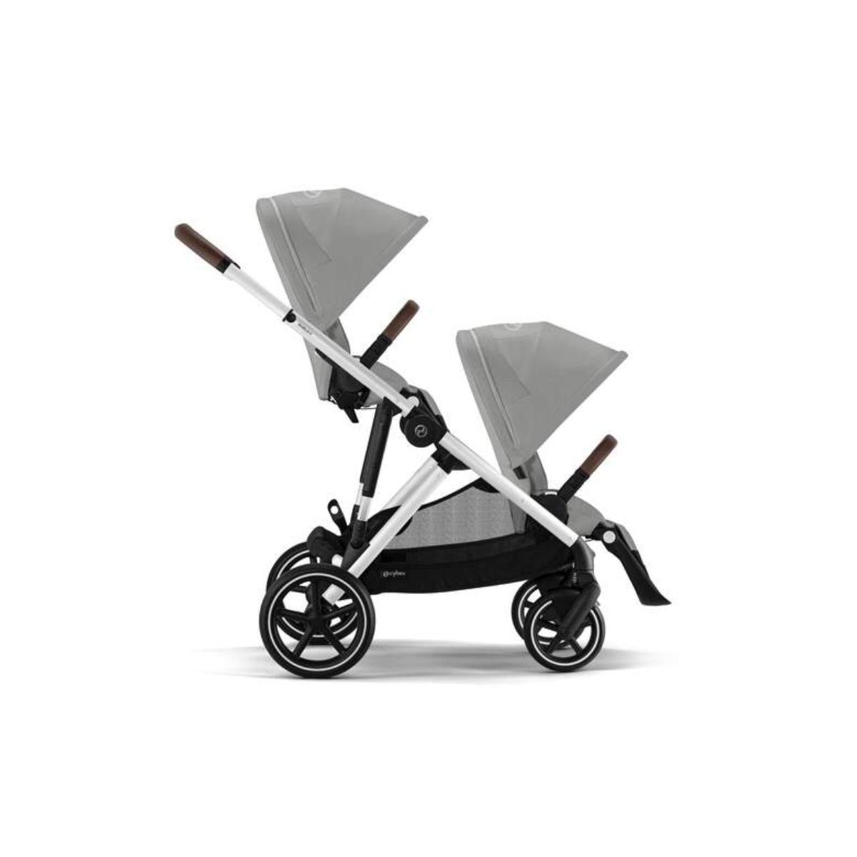 Gazelle S Seat - Silver / Stone Grey