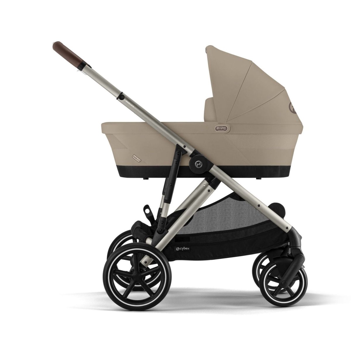 Gazelle S Stroller - Taupe / Almond Beige