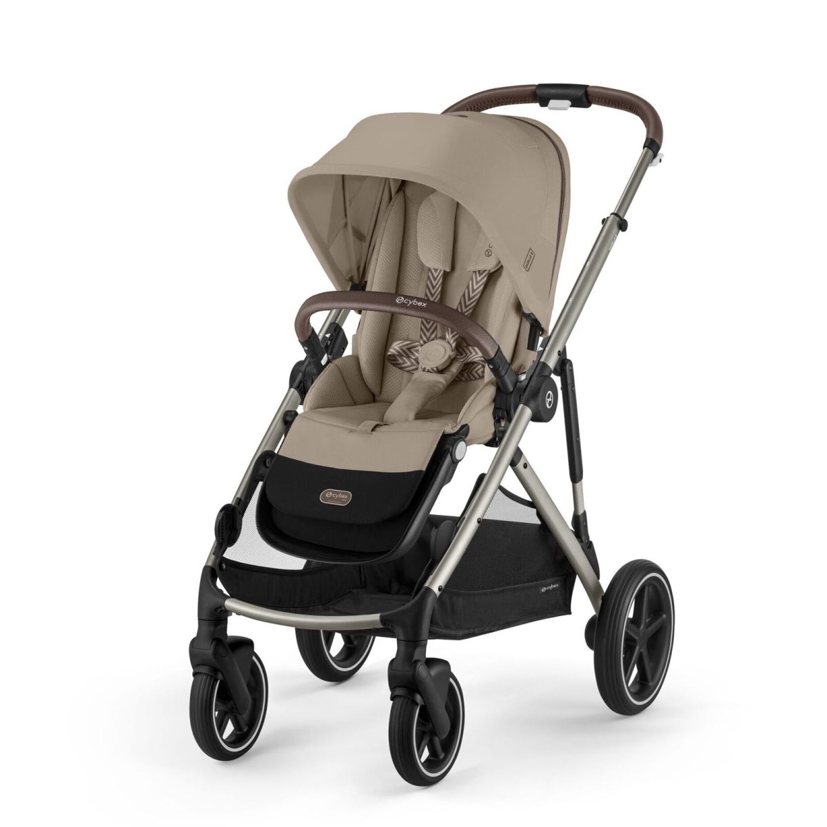 Gazelle S Stroller - Taupe / Almond Beige