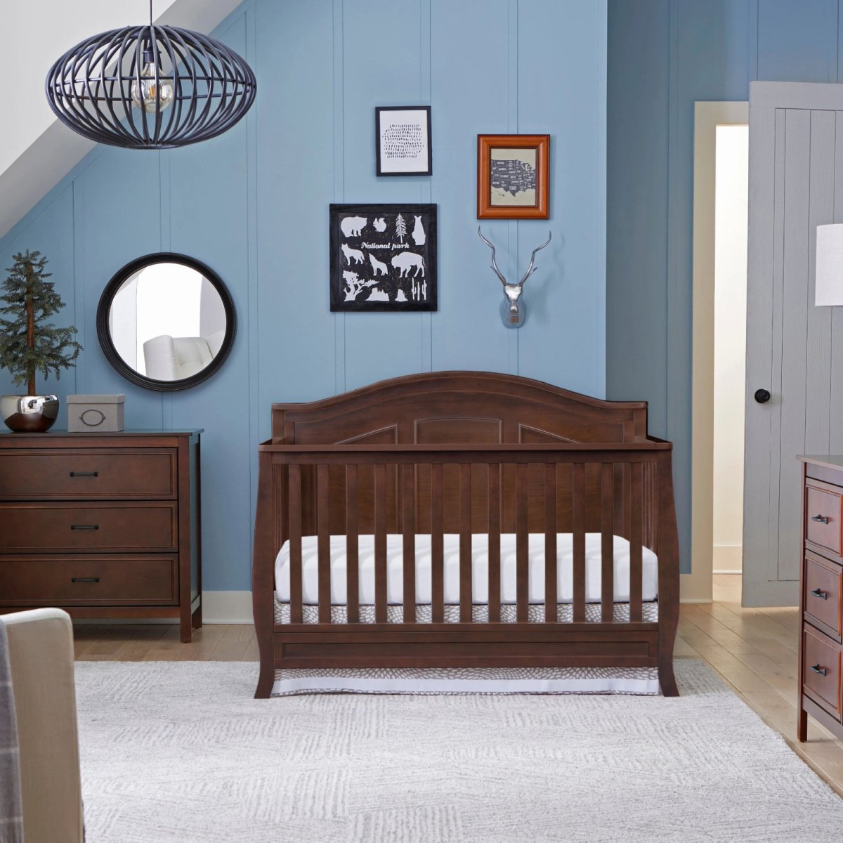 Charlie 3 Drawer Dresser - Espresso