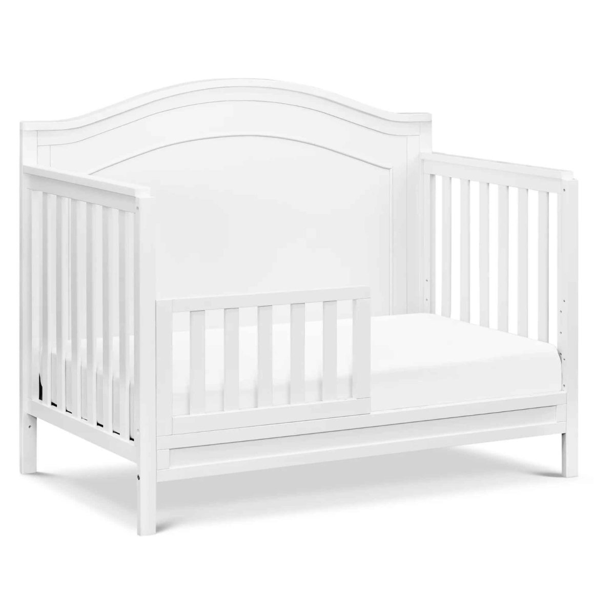 Charlie 4 in 1 Convertible Crib - White