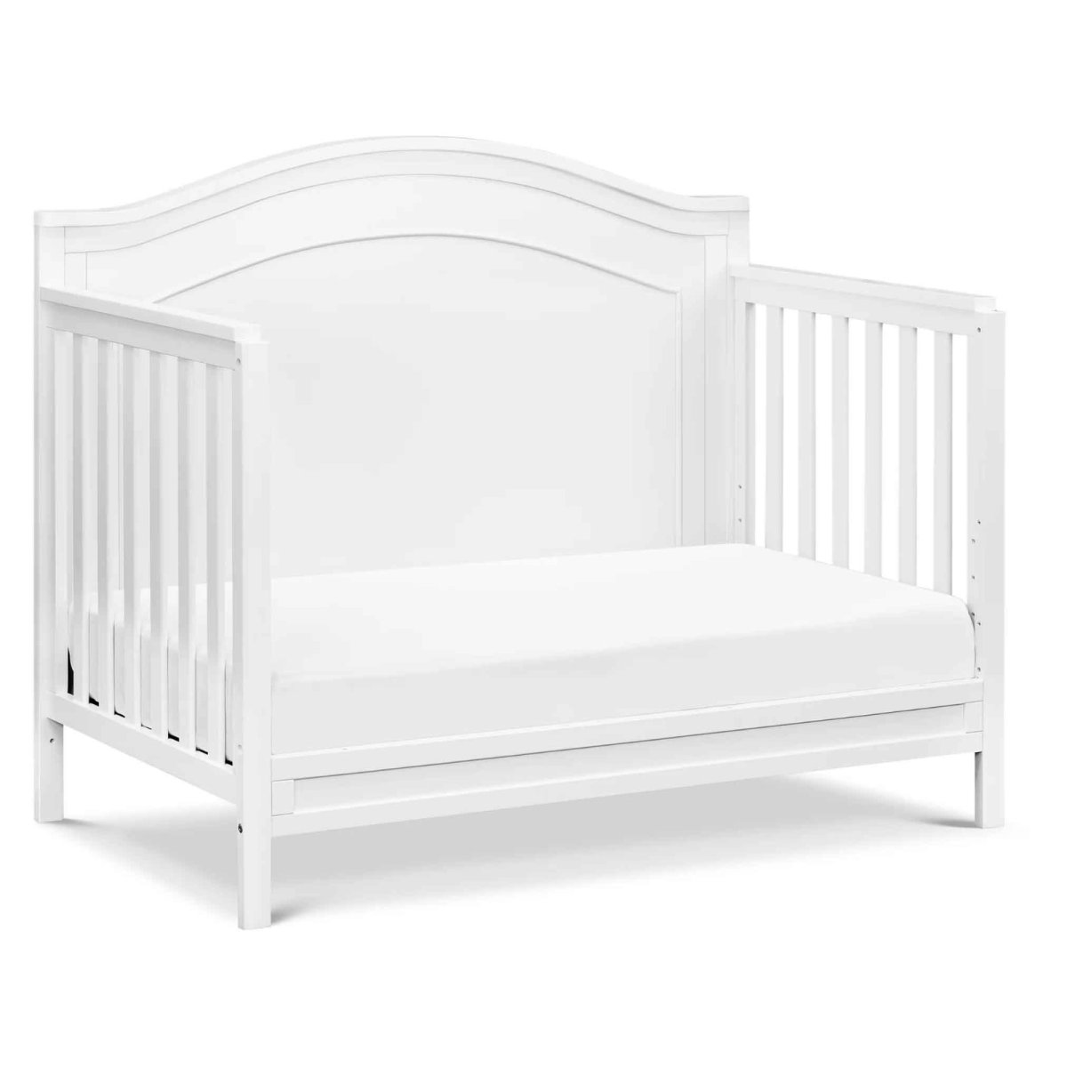 Charlie 4 in 1 Convertible Crib - White