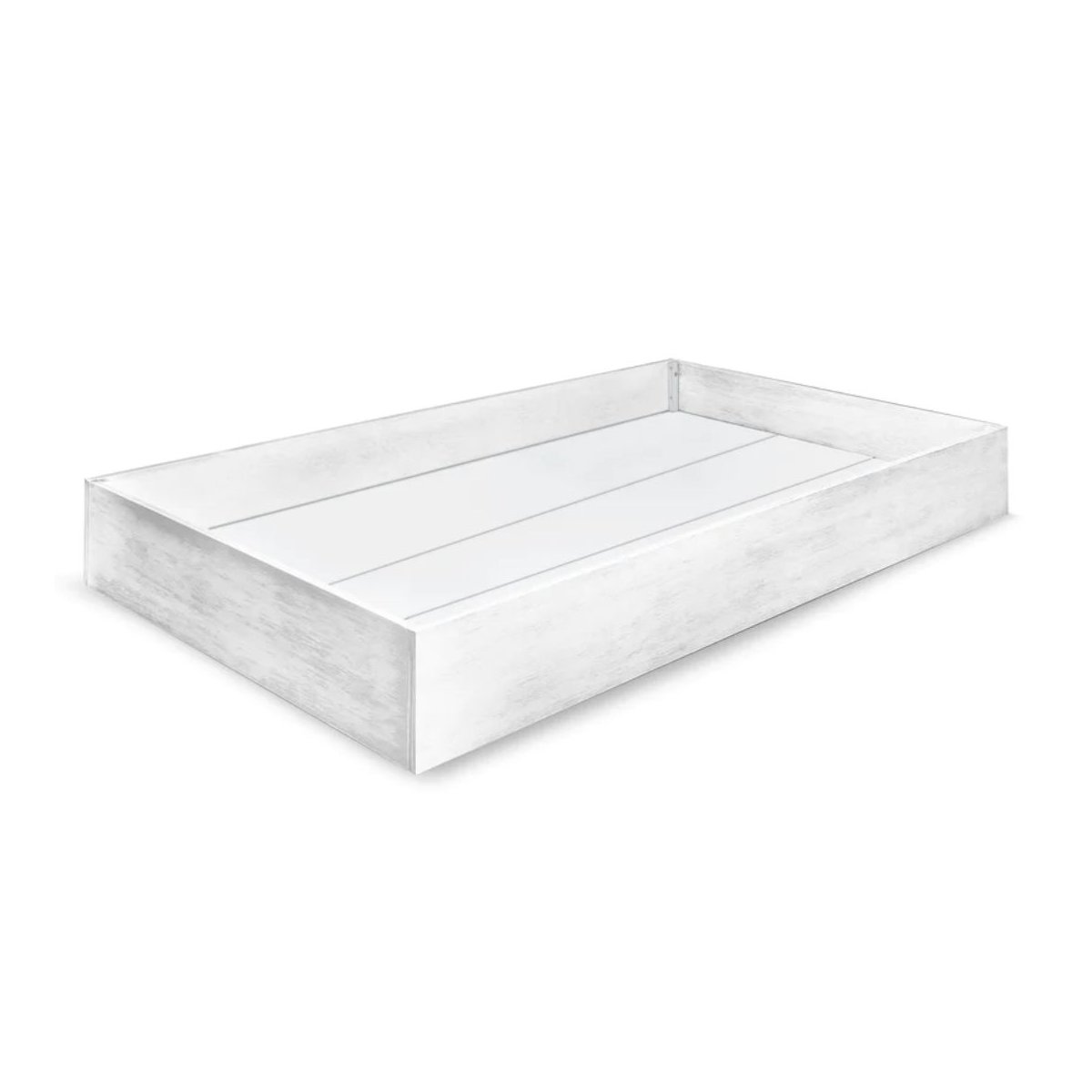 Universal Twin Storage Trundle Bed - Cottage White