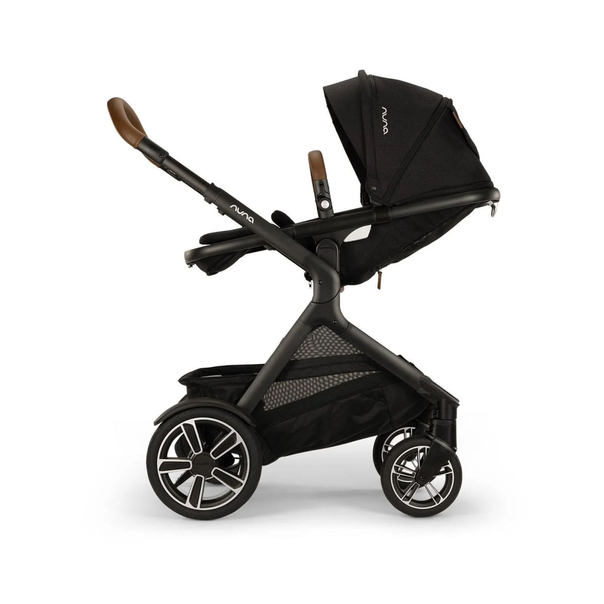 Demi Next Stroller Caviar with Rider Board