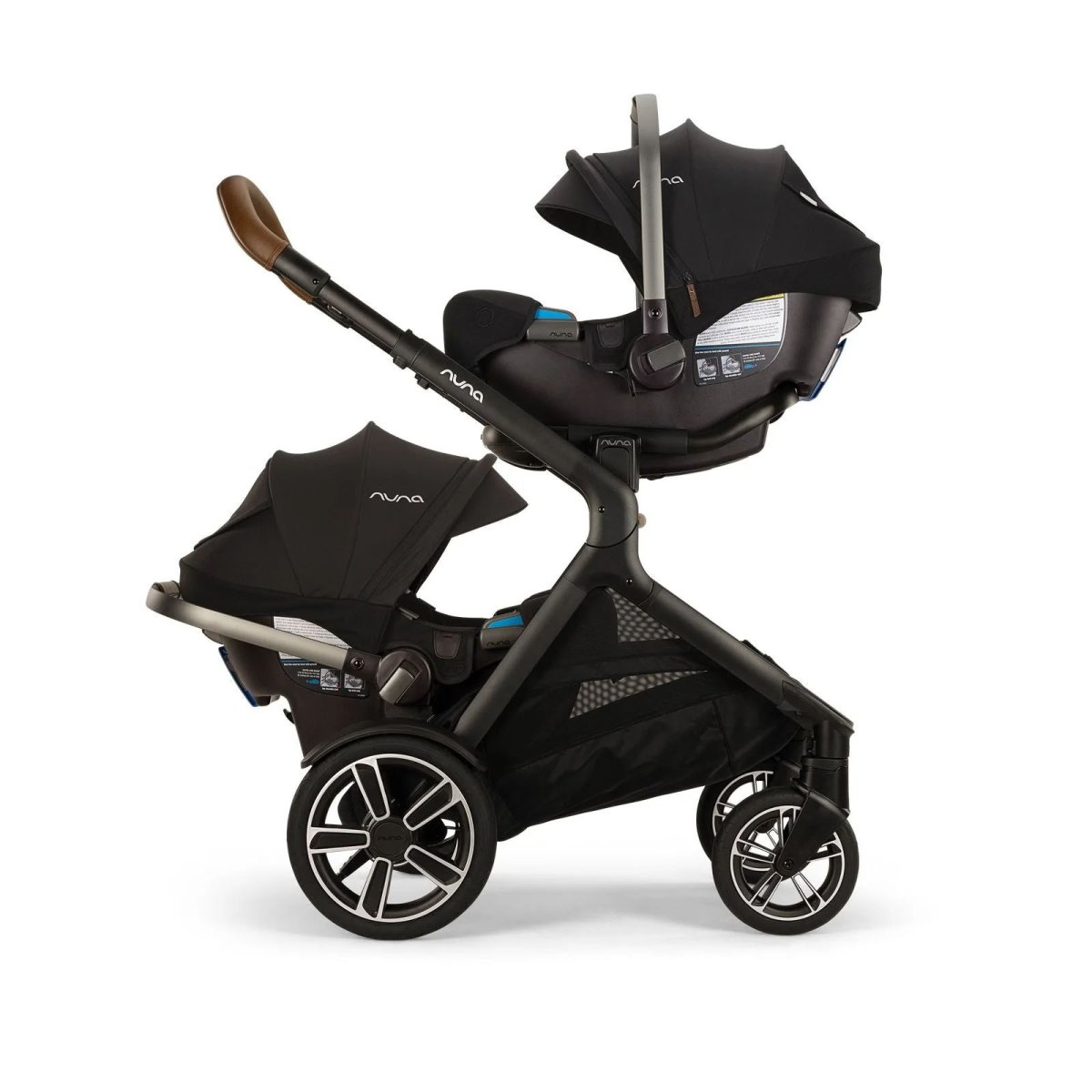 Demi Next Stroller Caviar with Rider Board