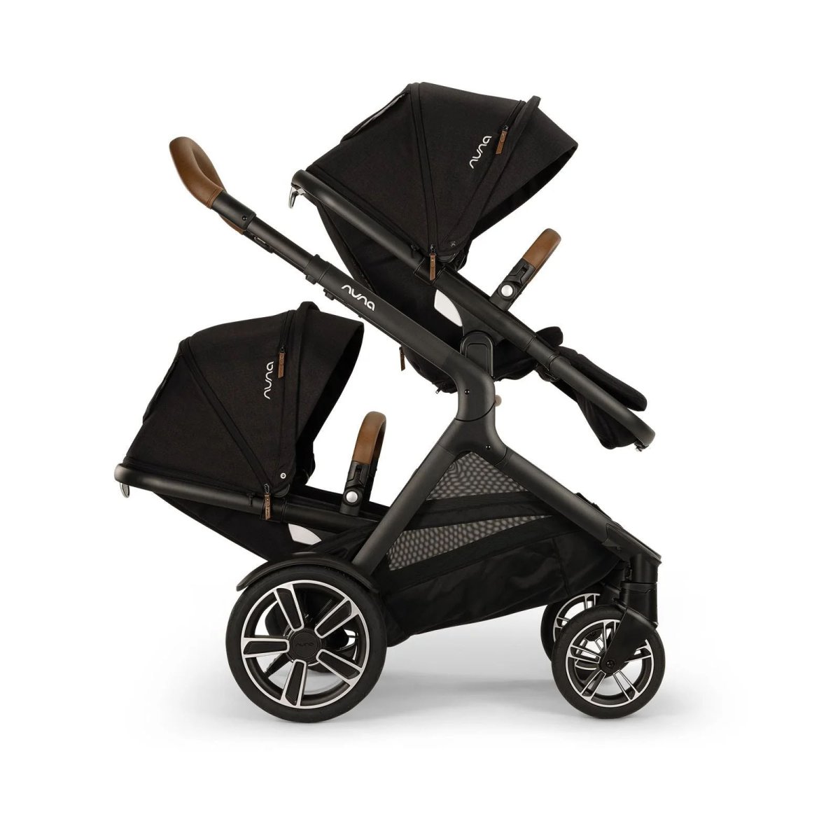 Demi Next Stroller Caviar with Rider Board