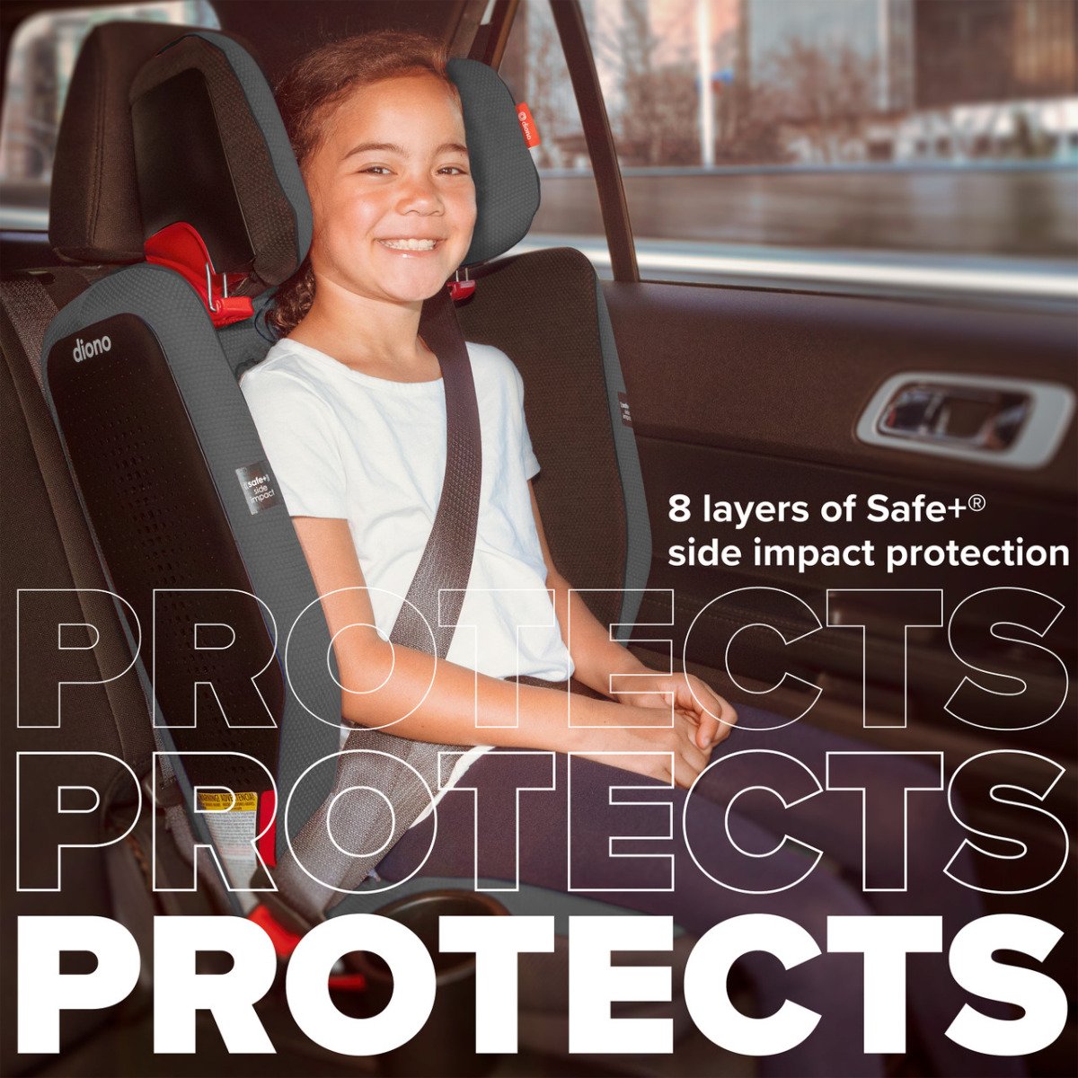 Monterey 5 iST Fixsafe Latch Folding Booster Seat