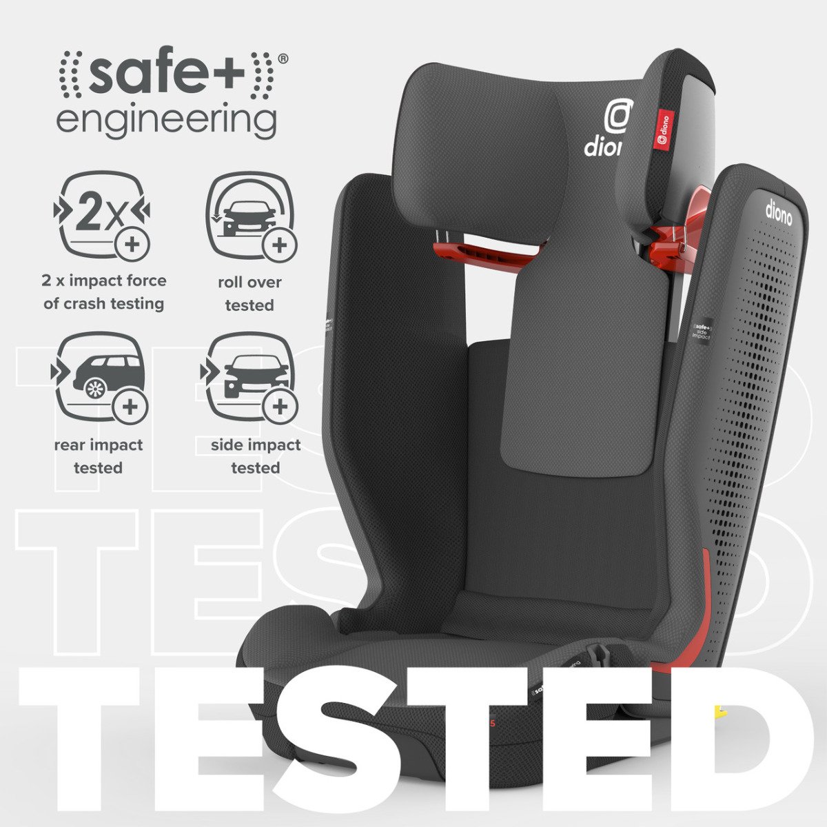 Monterey 5 iST Fixsafe Latch Folding Booster Seat