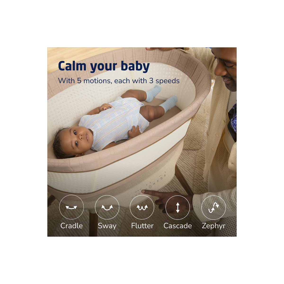 Starling Bassinet - Onyx Heritage