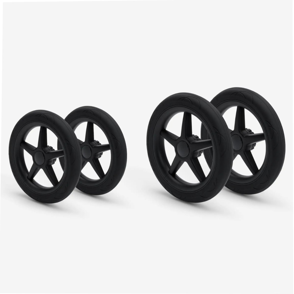 Donkey/Buffalo Wheel Replacement Set BLACK