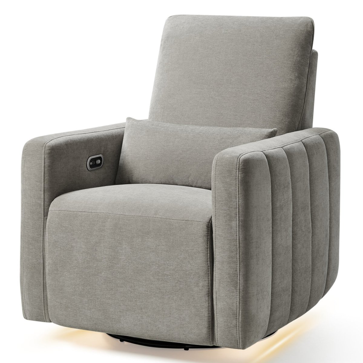 Dorian Channel Power Recliner - Crew Ash
