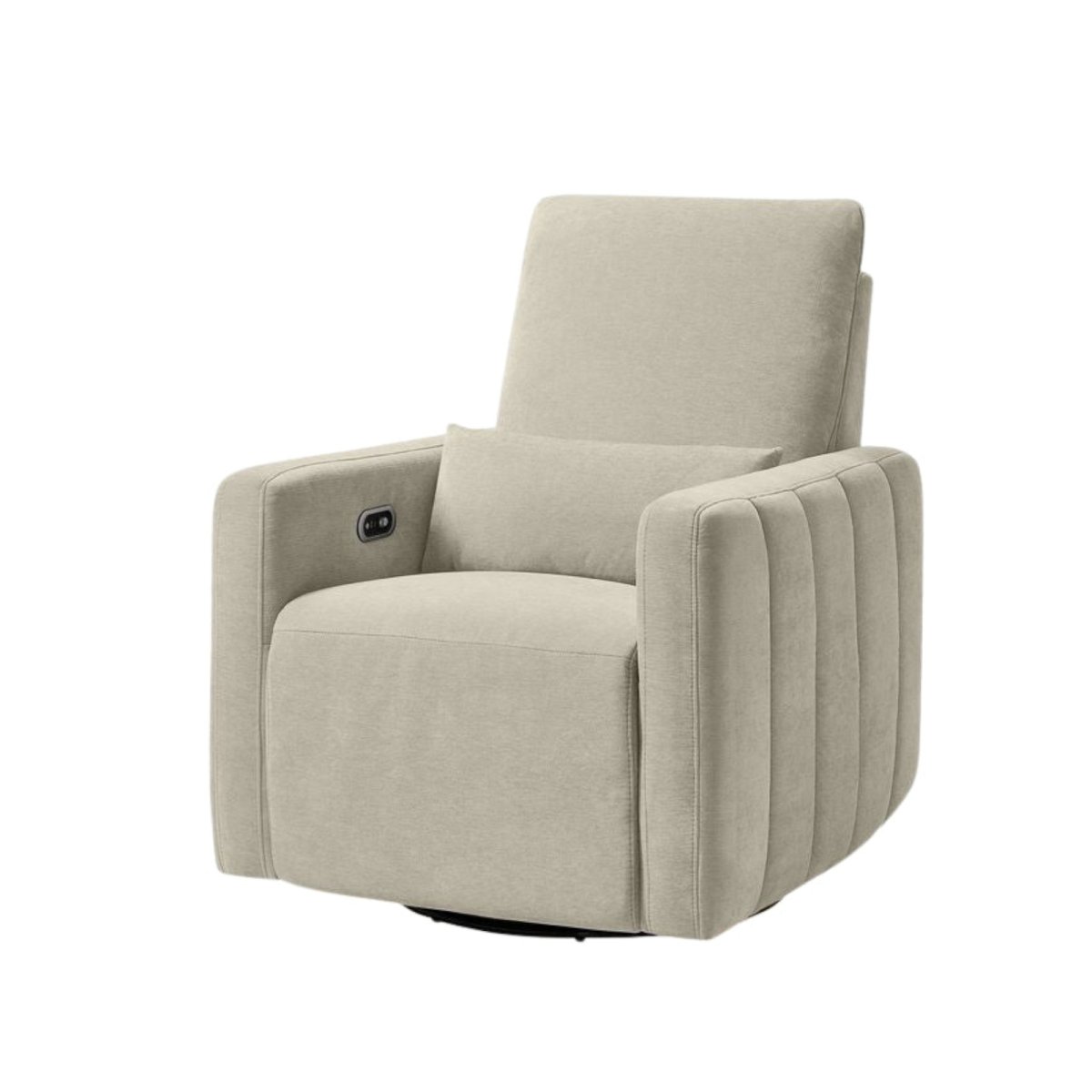 Dorian Channel Power Recliner - Crew Fog