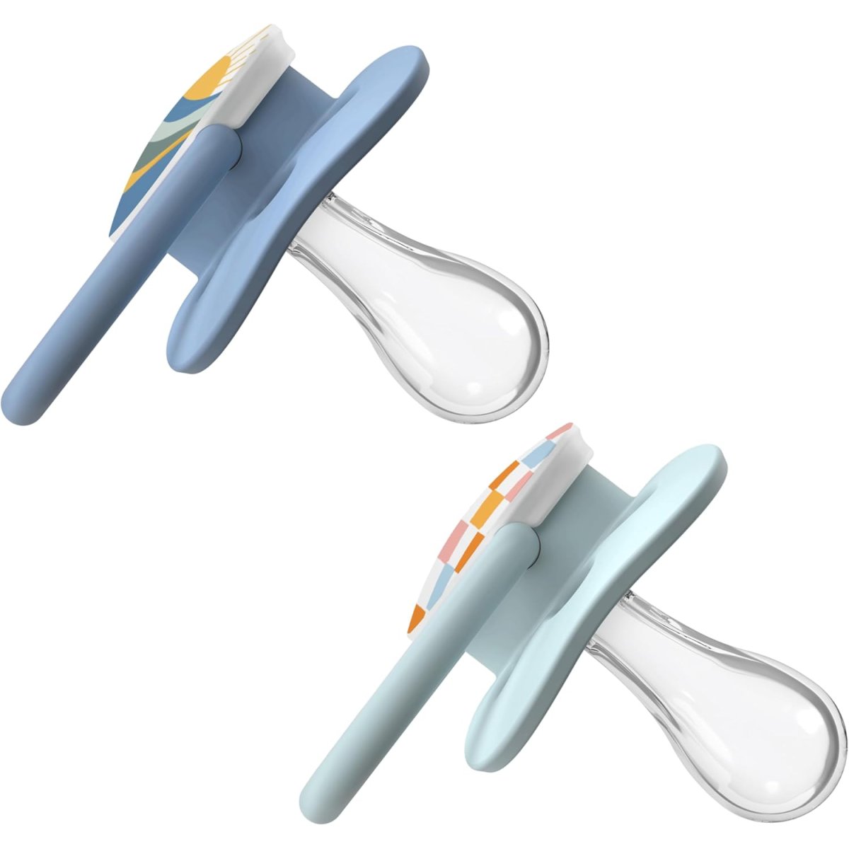 Advantage Pacifier - Stage 1 -Lavender Love/Glow in The Dark Coral Ocean