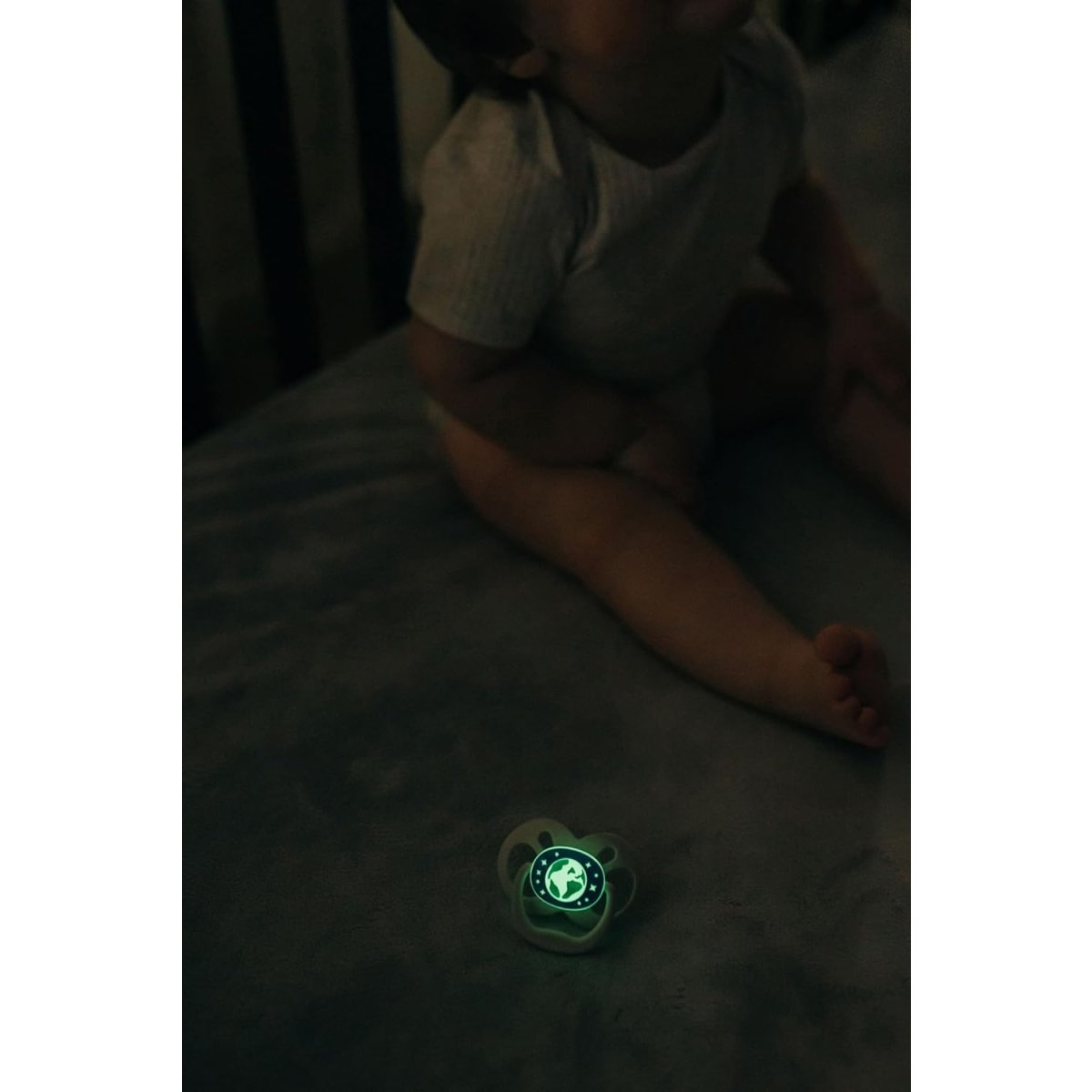 Advantage Pacifier - Stage 2 -Scooter Squirrel/Glow in the Dark Purple