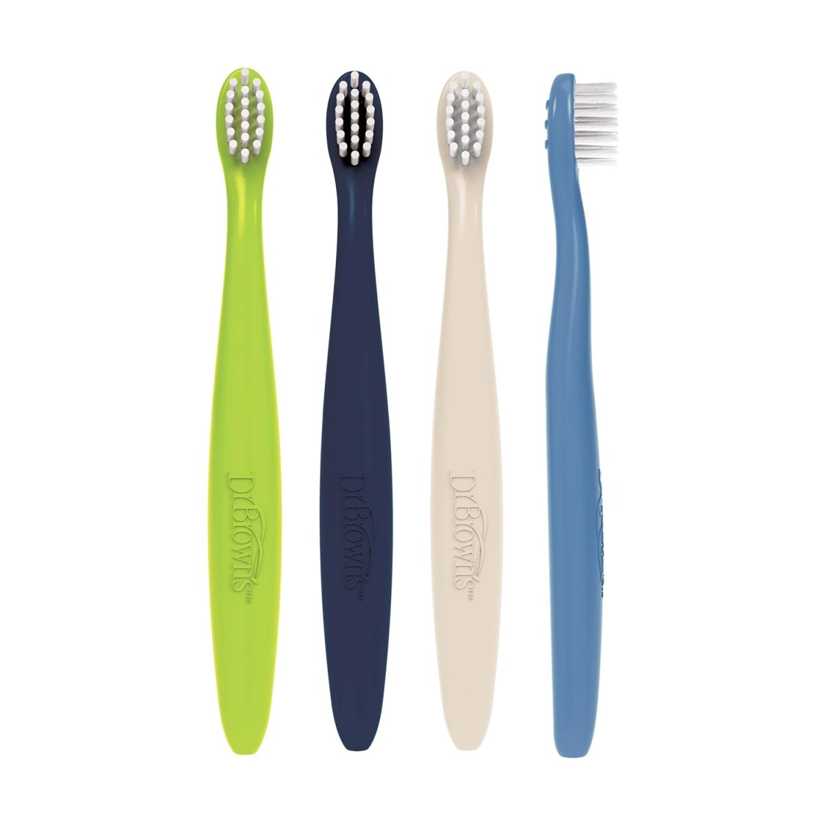 Infant-to-Toddler Toothbrush 4 Pack - Blue