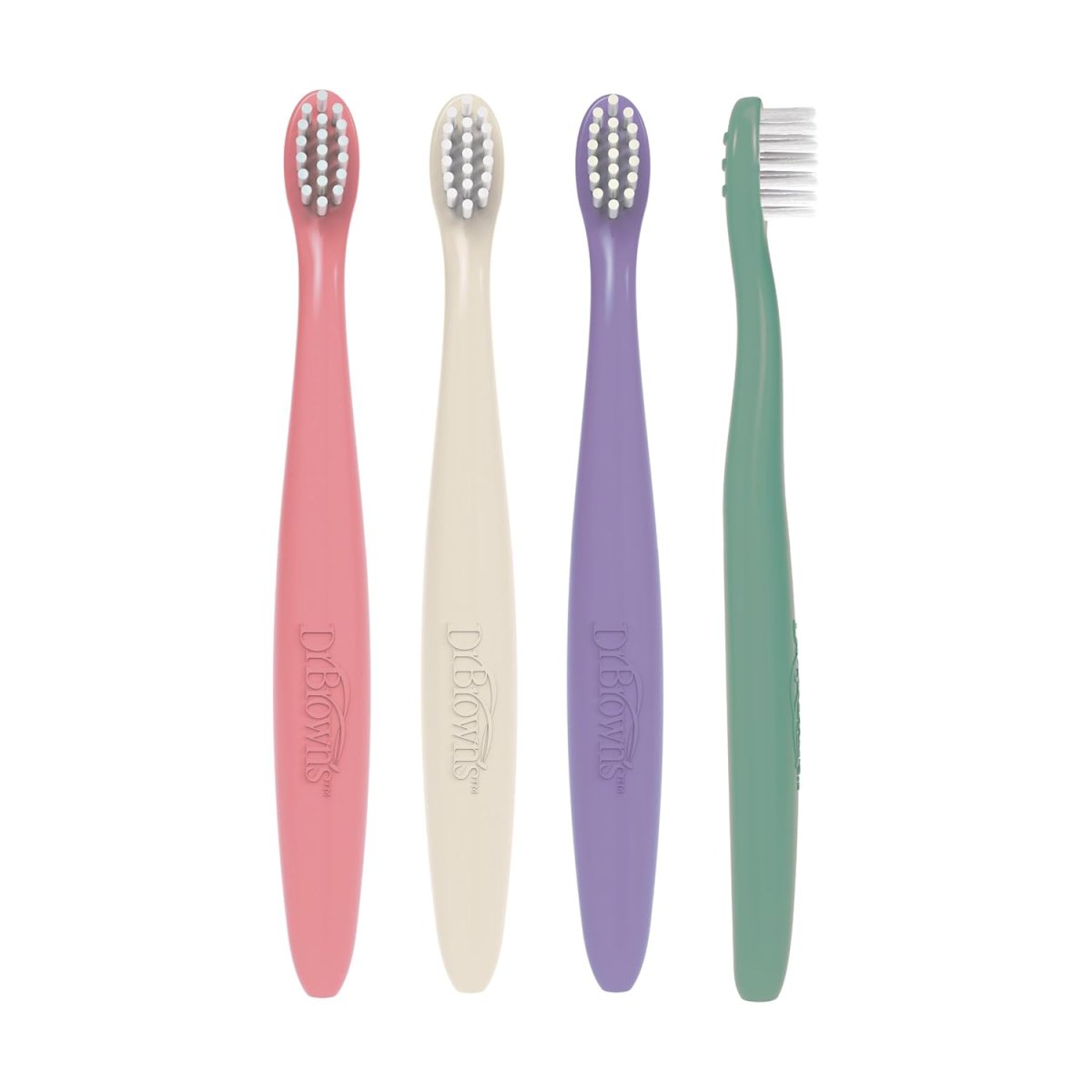 Infant-to-Toddler Toothbrush 4 Pack - Pink