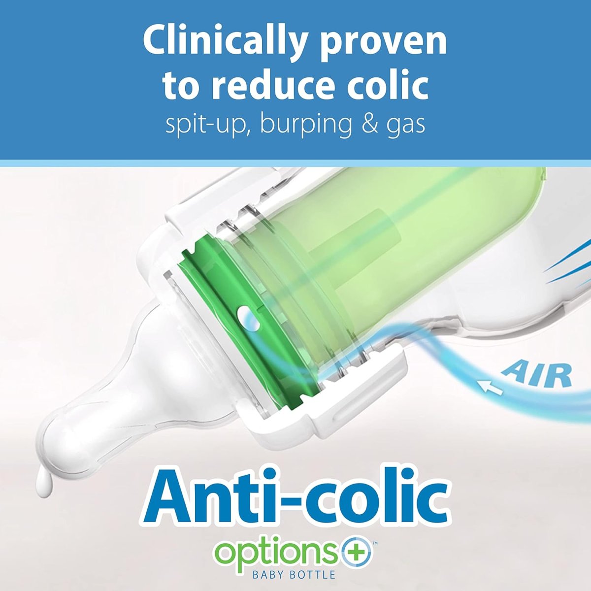 Narrow Anti-Colic Options+ Baby Bottle Gift Set