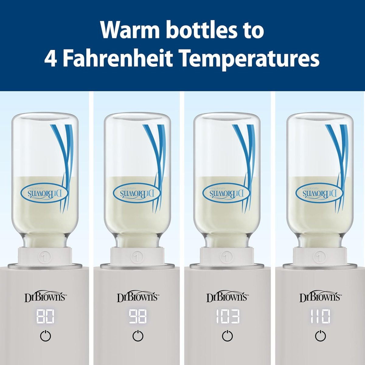 Travel Bottle Warmer with 3 Adapters