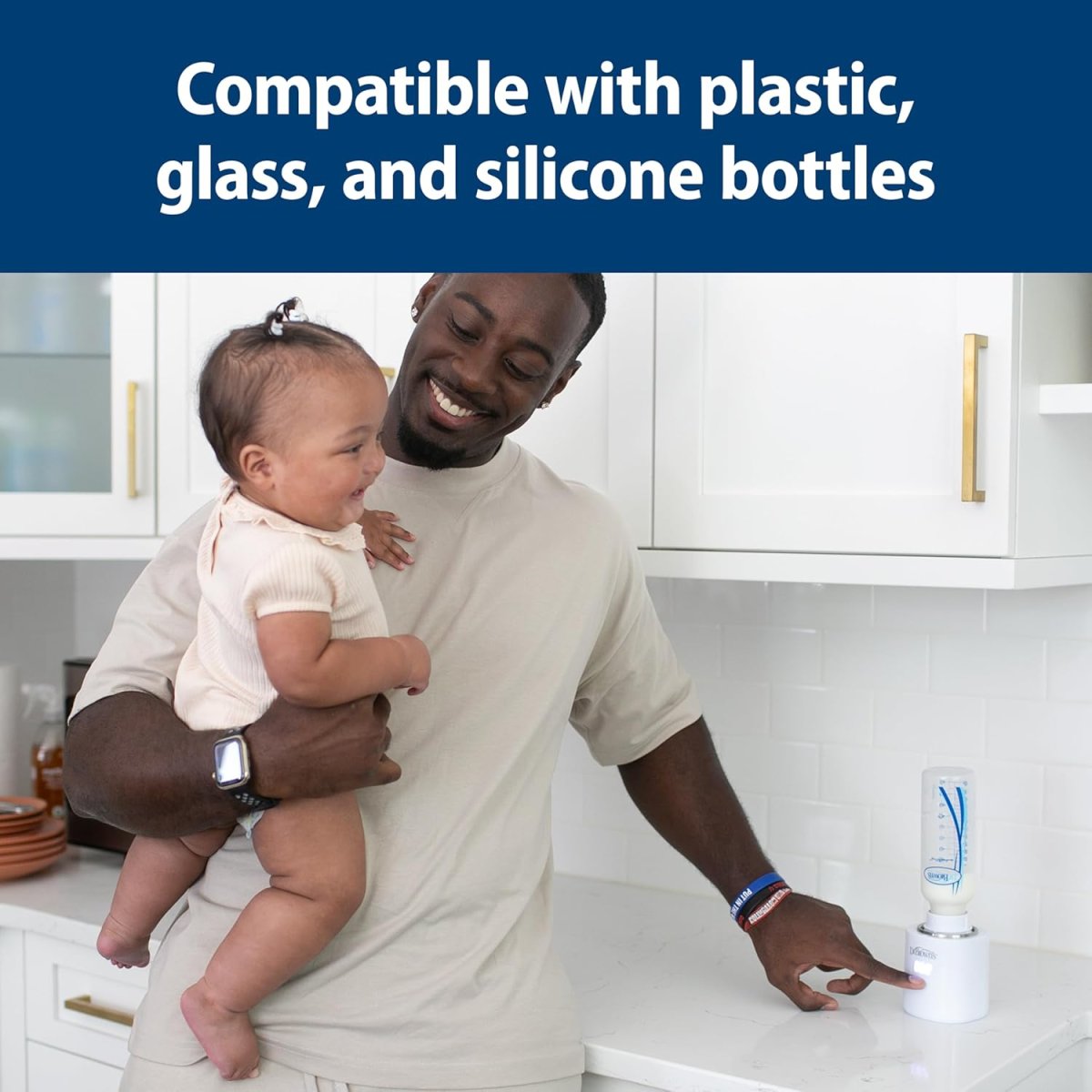 Travel Bottle Warmer with 3 Adapters