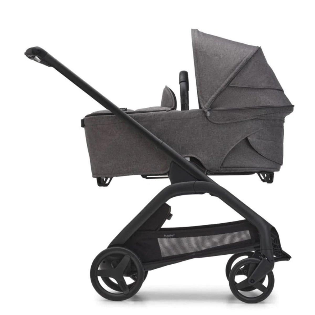 Dragonfly Pram Body Complete - Grey Melange