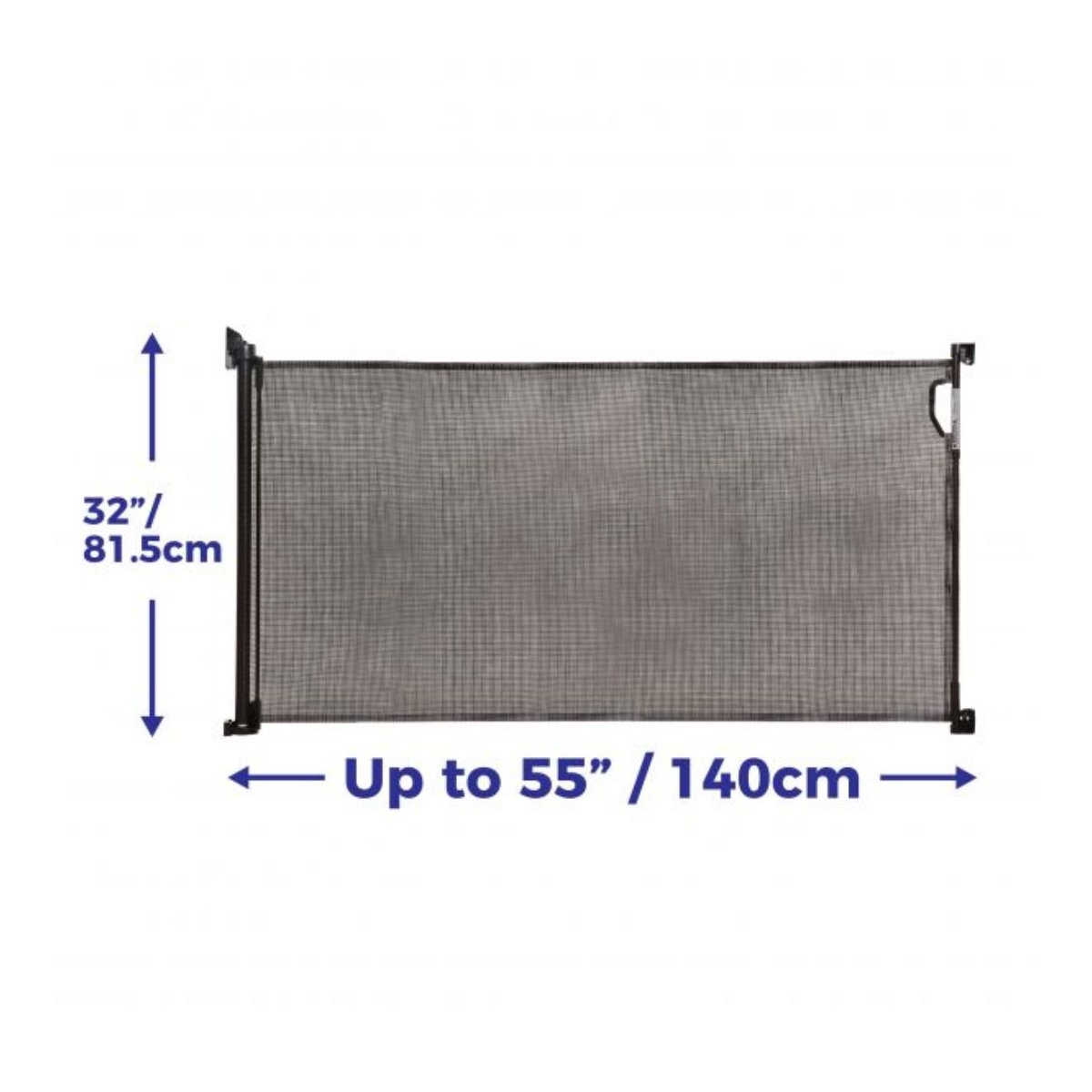 Retractable Gate - Black