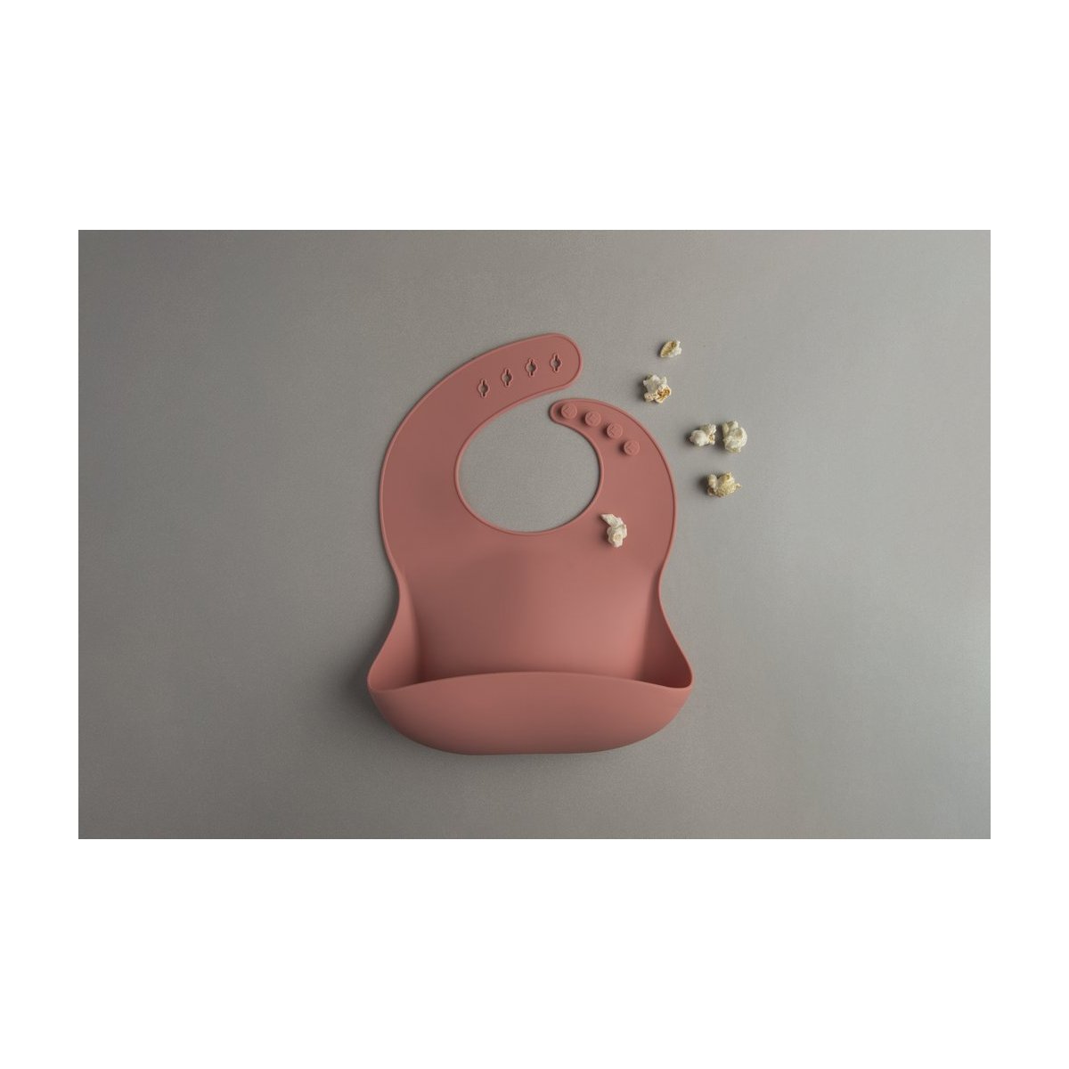 Silicone Bib - Terra Cotta