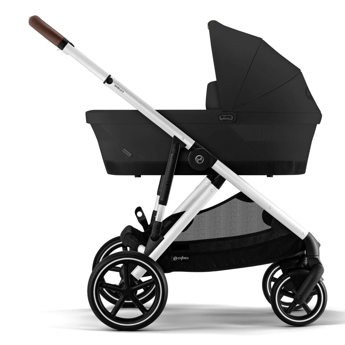 eGazelle S - Silver Frame with Moon Black Seat