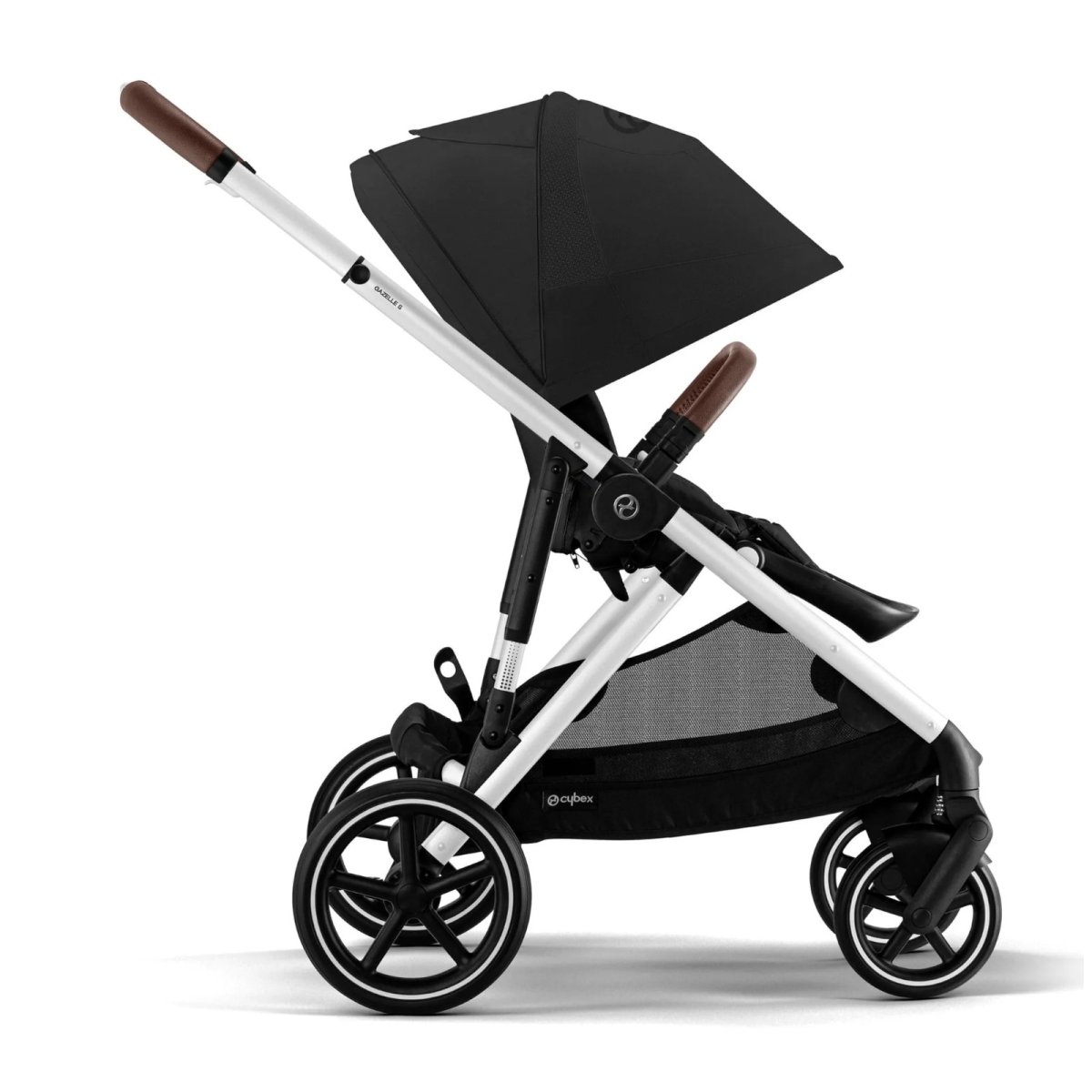 eGazelle S - Silver Frame with Moon Black Seat