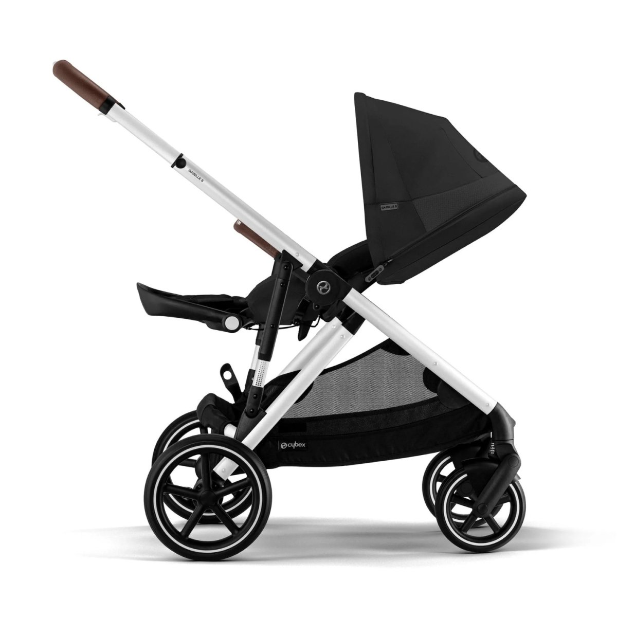 eGazelle S - Silver Frame with Moon Black Seat