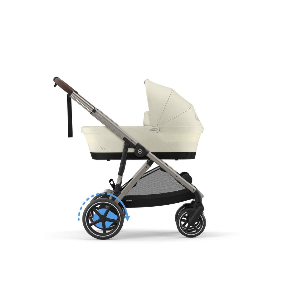 eGazelle S - Taupe Frame with Seashell Beige Seat