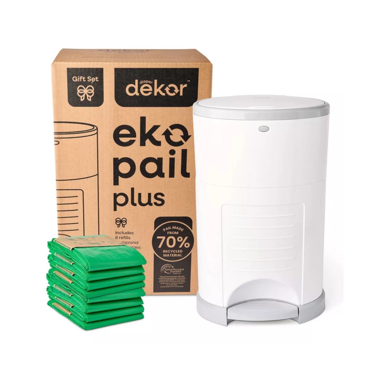 Eko Plus Gift Set - White