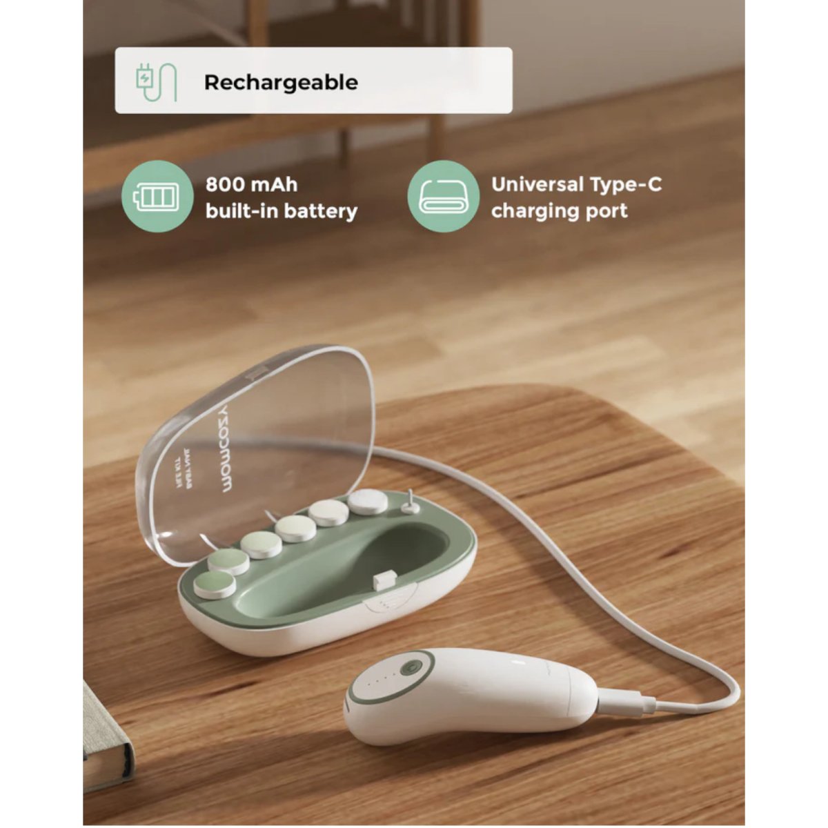 Electric Baby Nail File - Low Noise