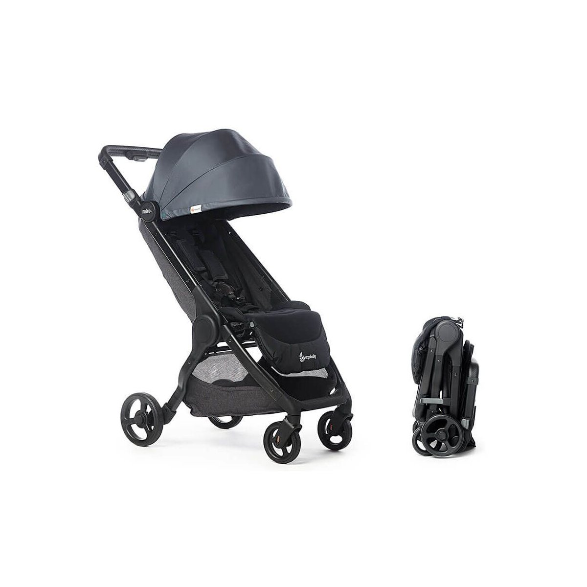 Metro+ Compact City Stroller - Slate Grey