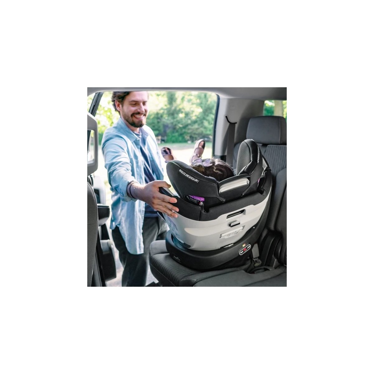 Gold Revolve 360 All-In-One Extend Car Seat - Onyx Black