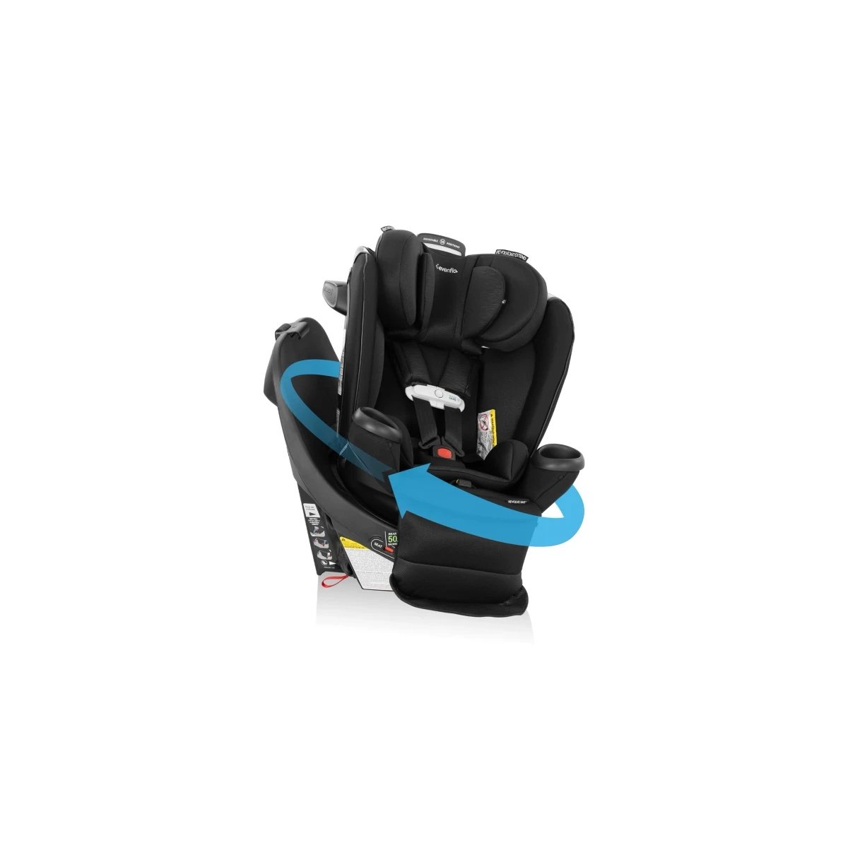 Gold Revolve 360 All-In-One Extend Car Seat - Onyx Black