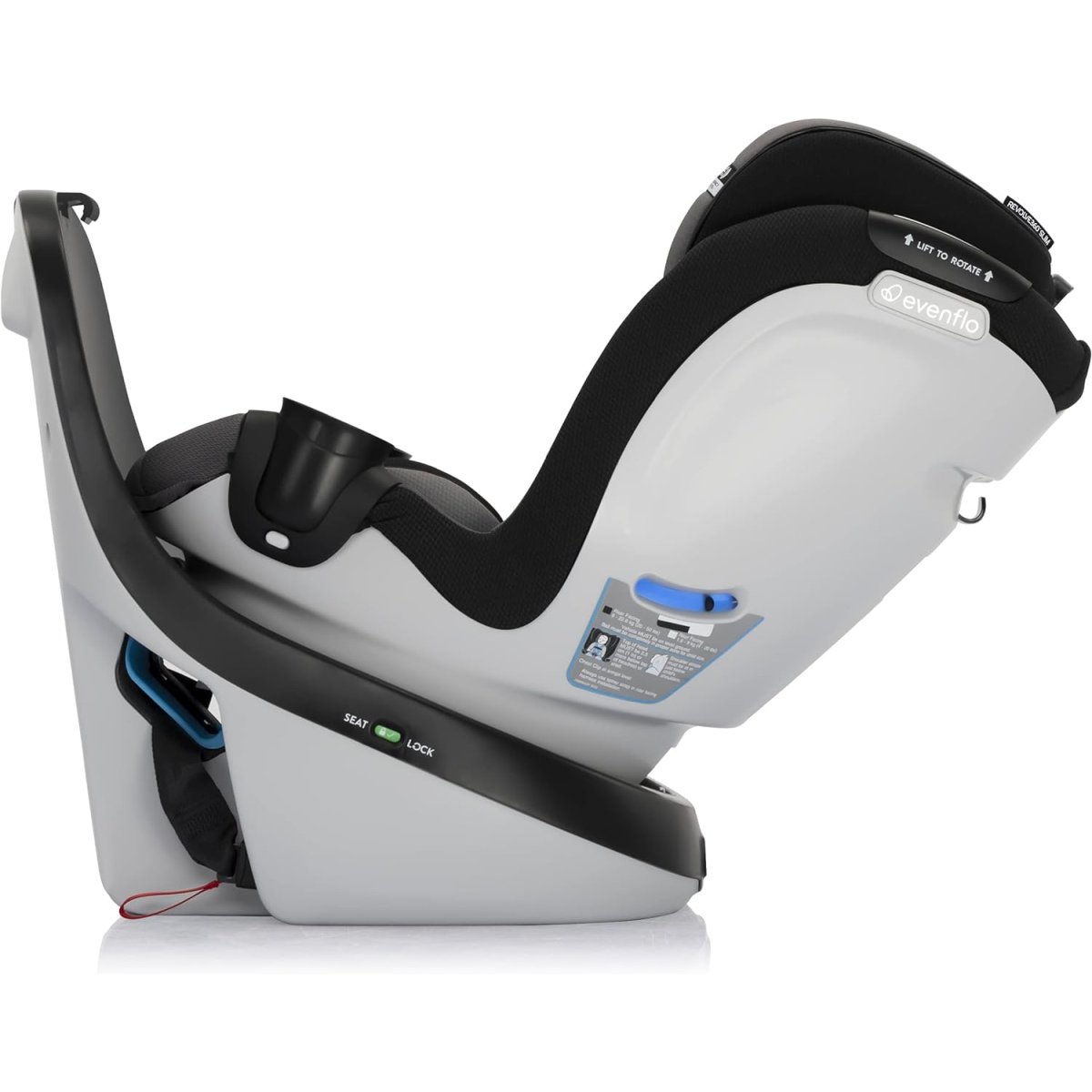 GOLD Revolve360 SLIM  Rotational Convertible Car Seat - Obsidian