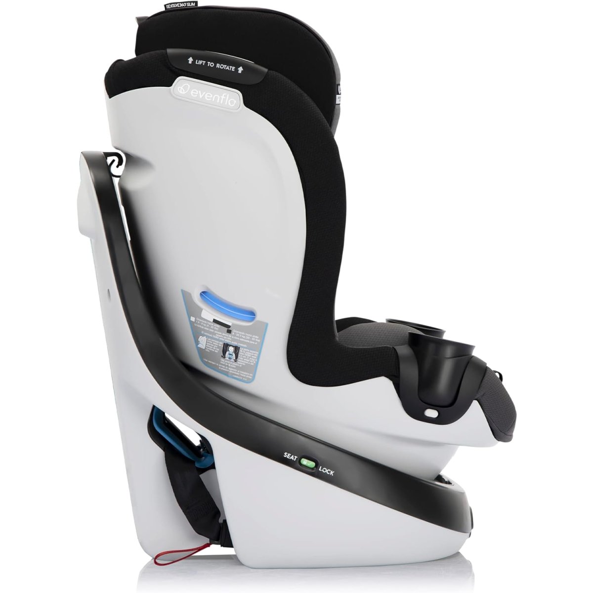 GOLD Revolve360 SLIM  Rotational Convertible Car Seat - Obsidian