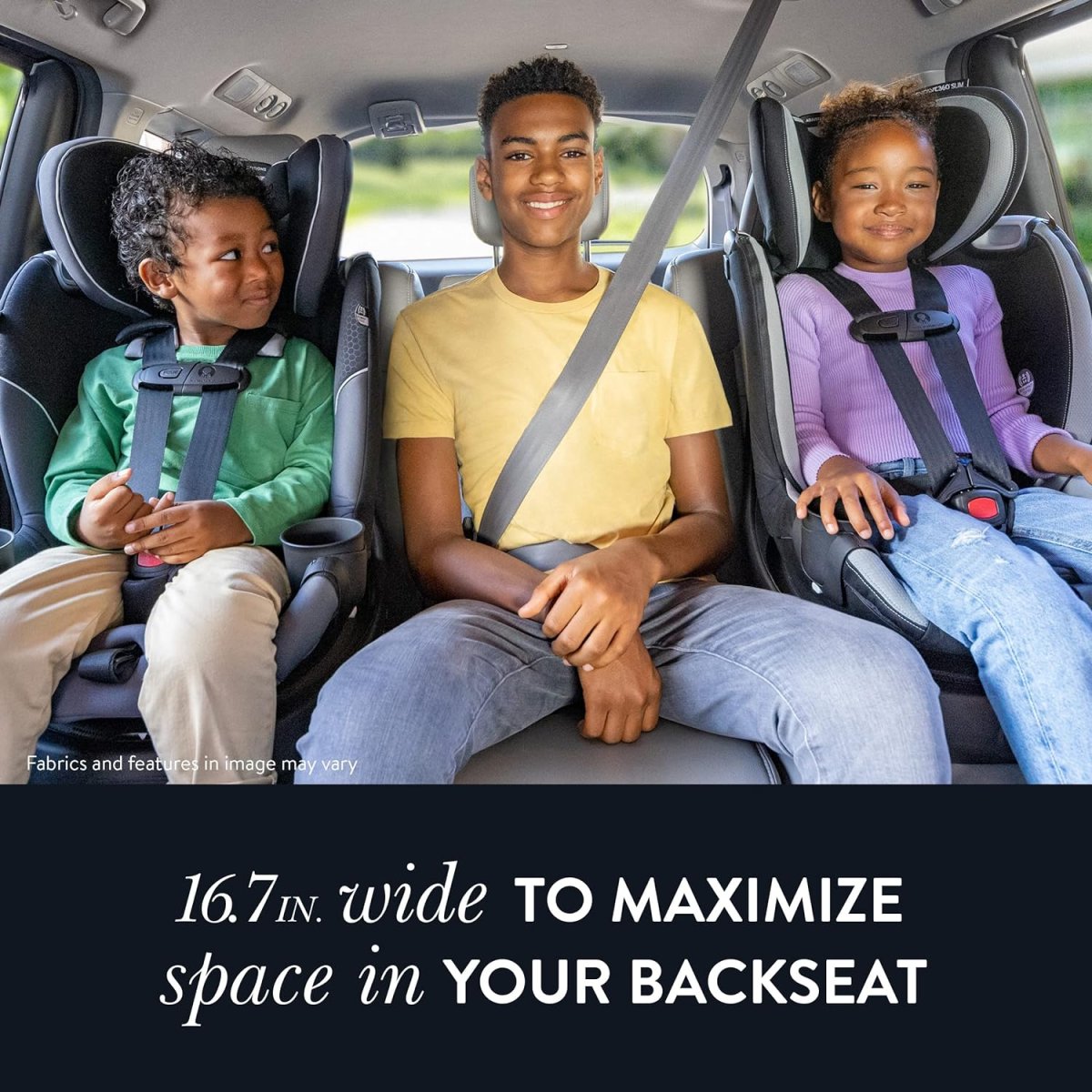 GOLD Revolve360 SLIM  Rotational Convertible Car Seat - Obsidian