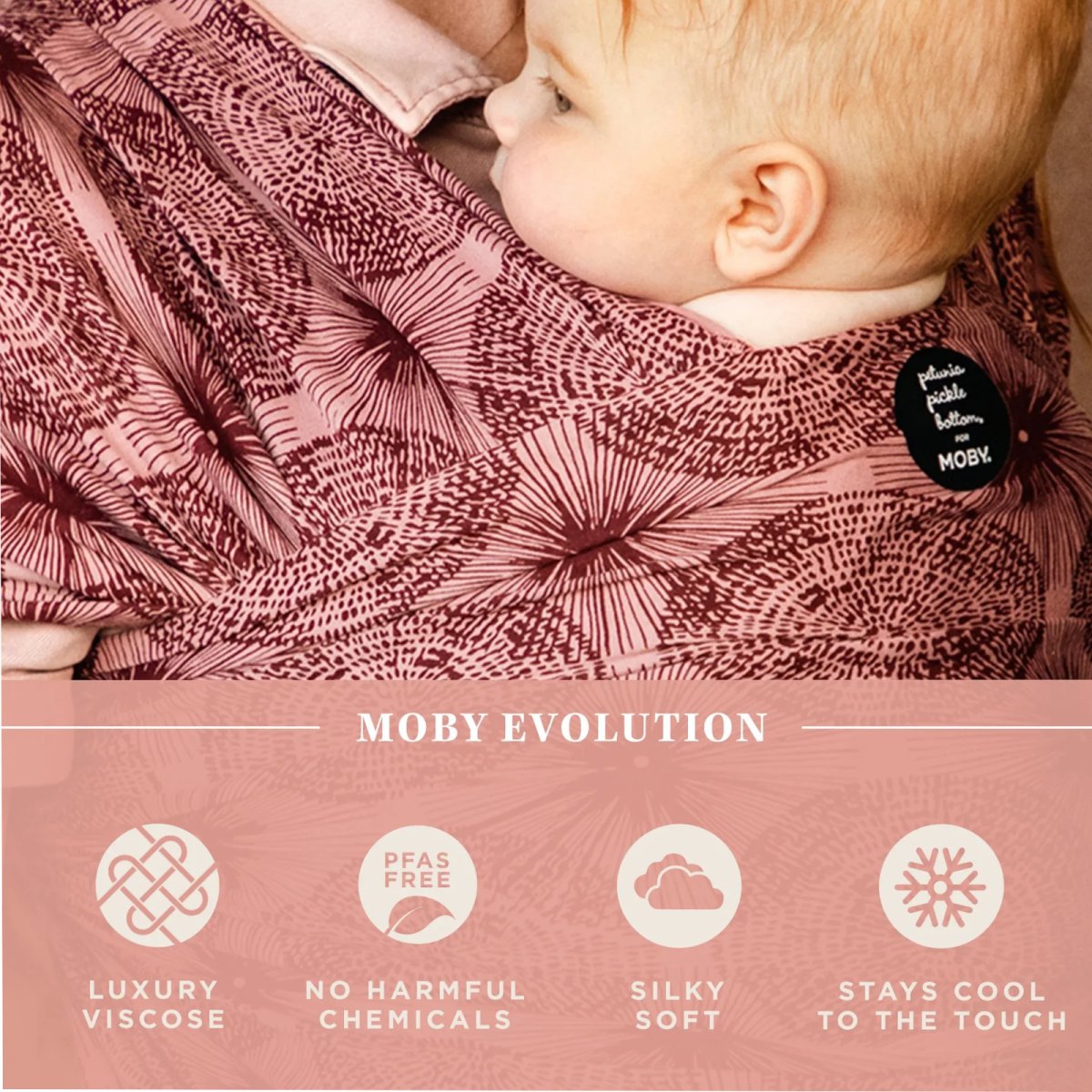 Evolution Wrap Baby Carrier by Petunia Pickle Bottom - Sunbeam