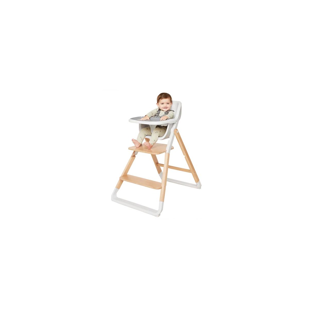 Evolve High Chair - Natural Wood (Kitchen Helper is not included)
