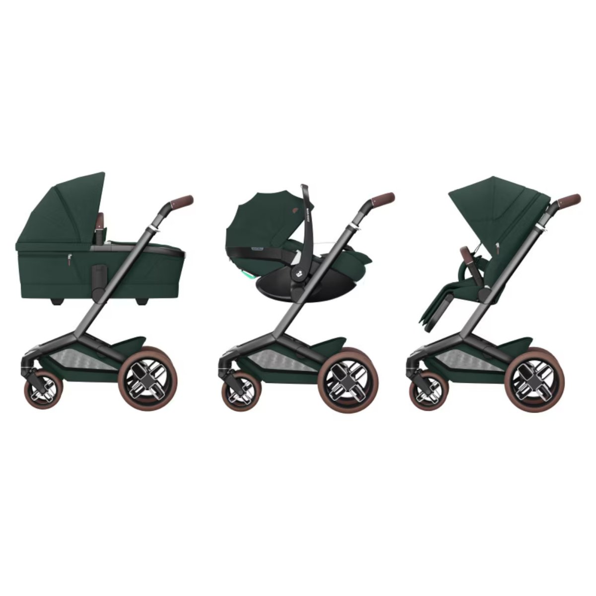 Fame Carry Cot - Twillic Green