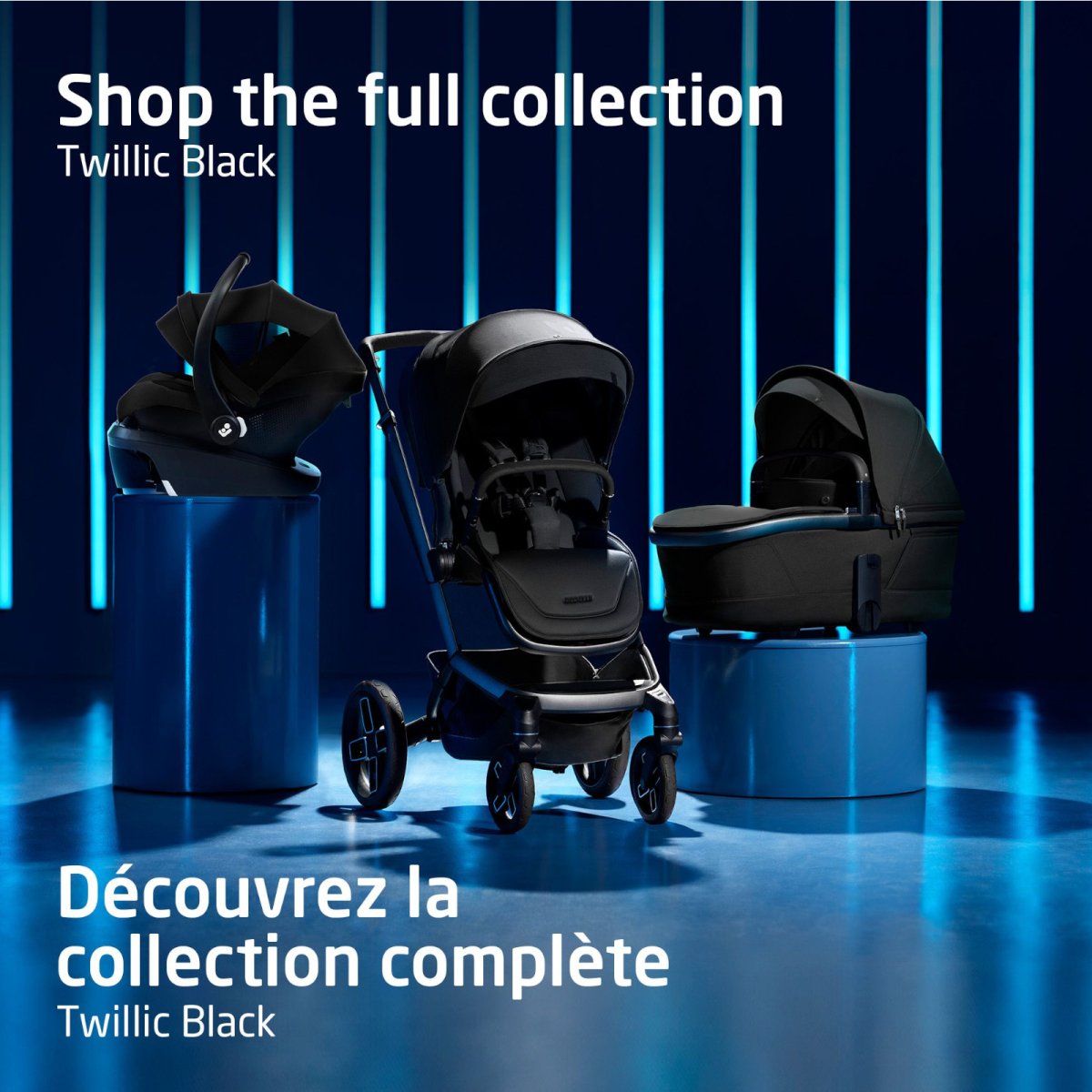 Fame Stroller - Twillic Black