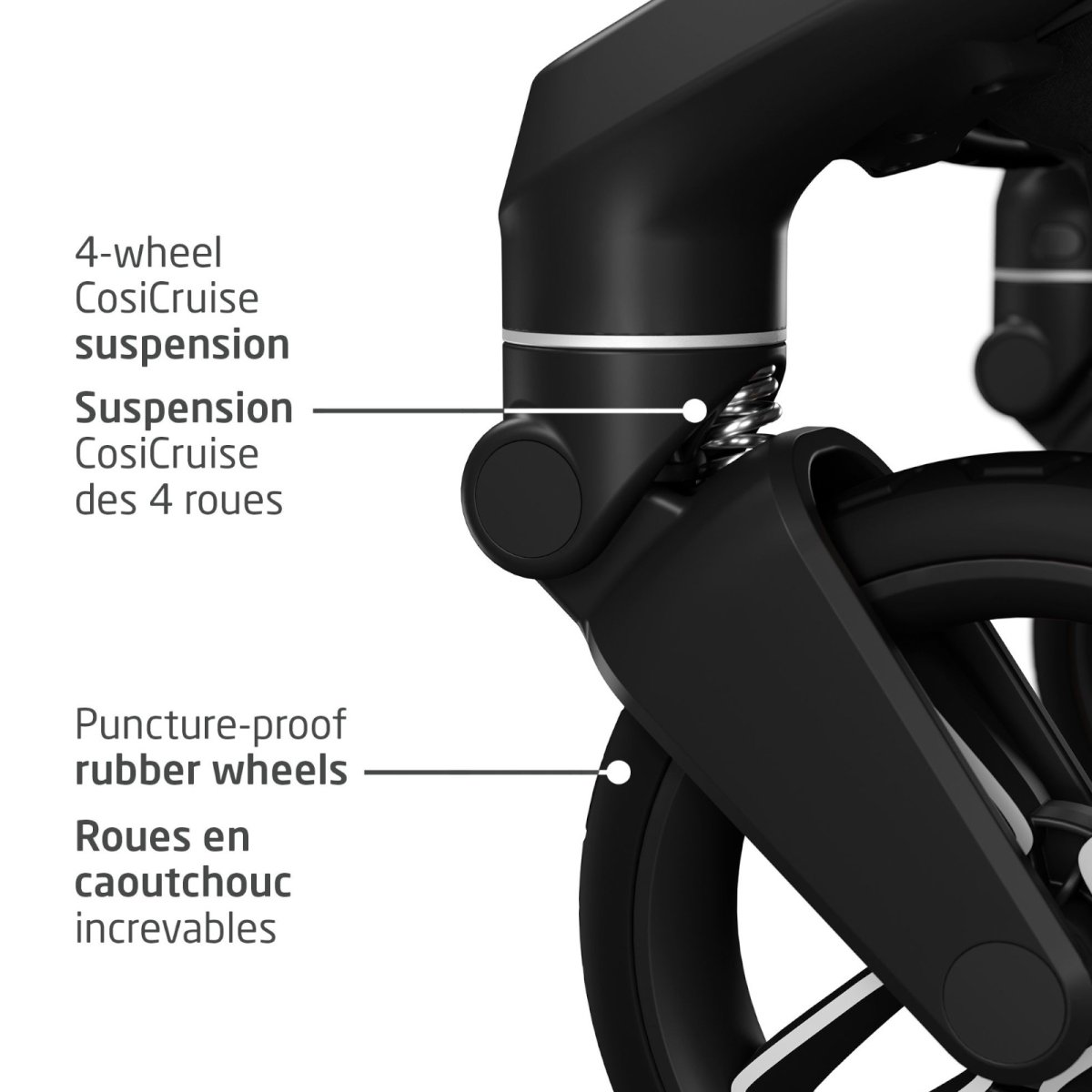 Fame Stroller - Twillic Black